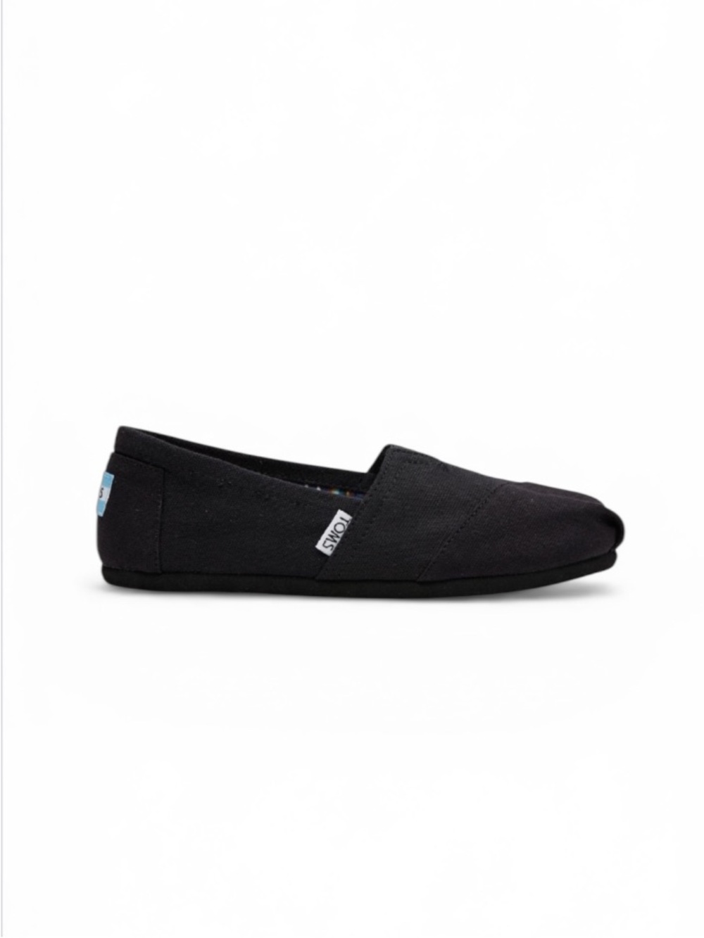 Tom’s Classic Black Canvas Sz 6